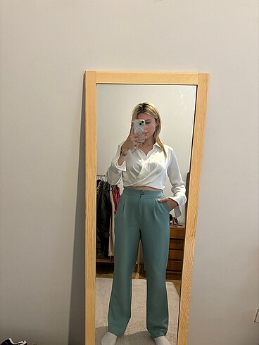 Mint Kumaş Pantolon