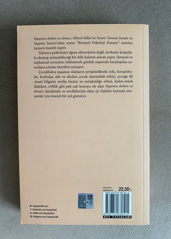 Beden Yaşamın Anlam ve Amacı - Alfred Adler
