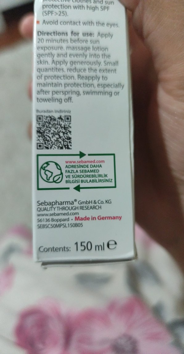 Sebamed 50+ Çoklu Koruma Güneş Losyonu - Görsel 2