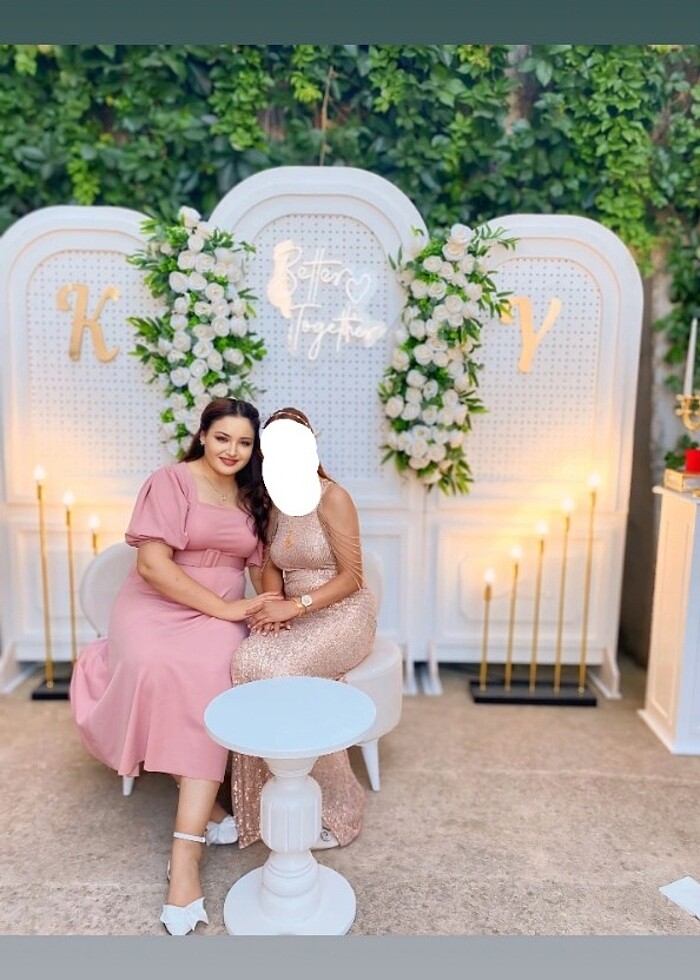 Pembe elbise - Görsel 2