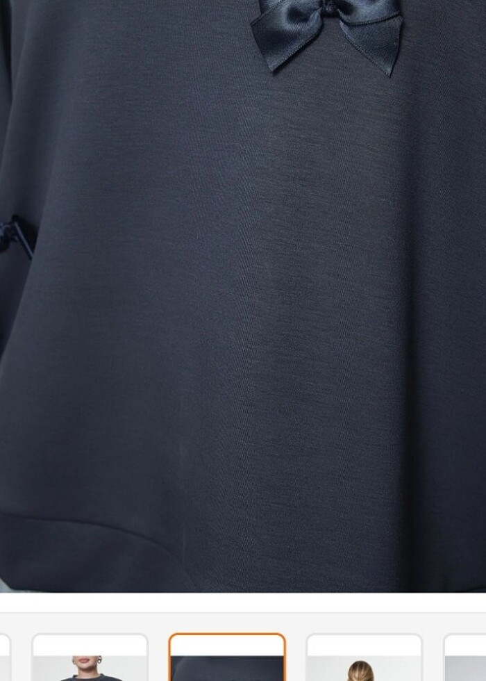 Büyük beden sweatshirt  - Görsel 3