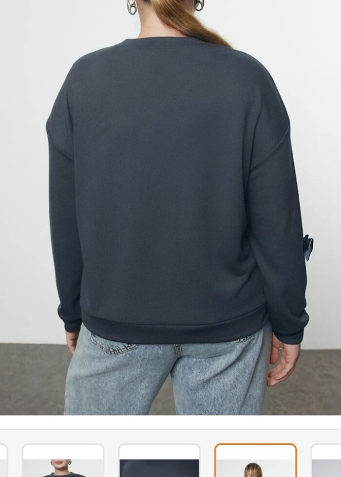 Büyük beden sweatshirt  - Görsel 5