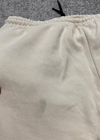 Beyaz erkek Rahat Kesim Eşofman Altı - Görsel 5