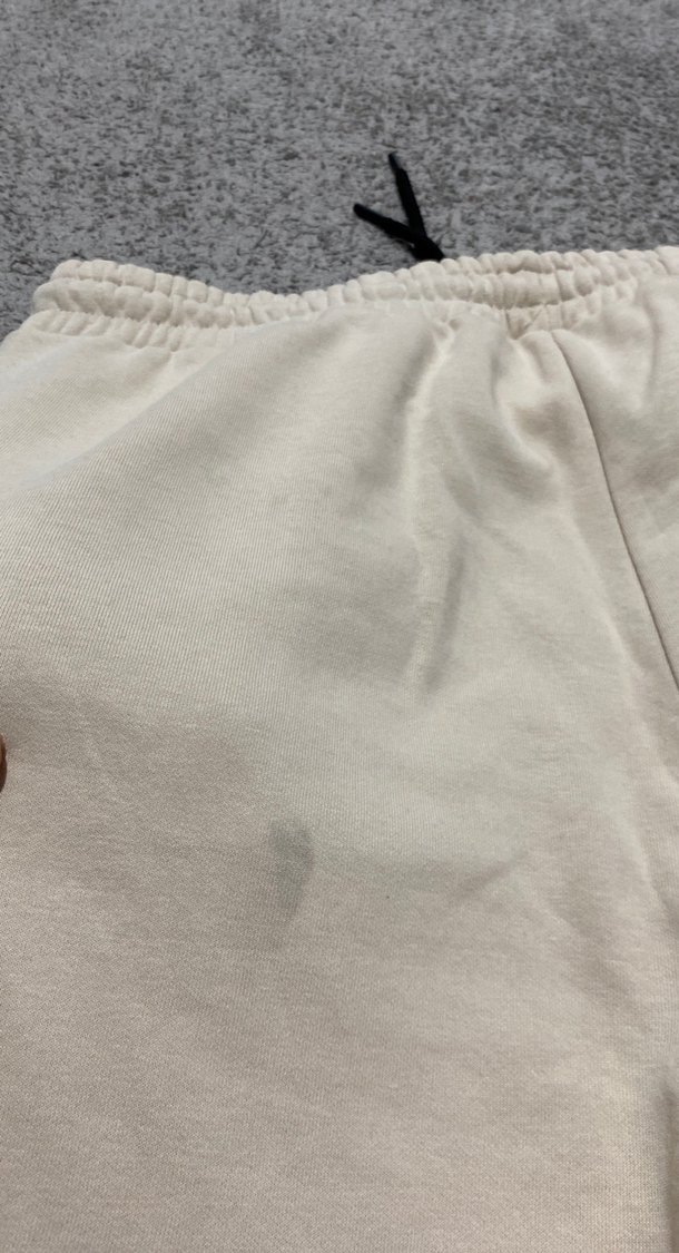 Beyaz erkek Rahat Kesim Eşofman Altı - Görsel 5