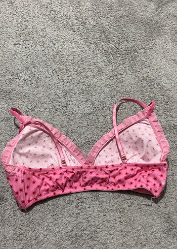 Pembe Tie-Dye Desenli Rahat Sütyen - Görsel 4