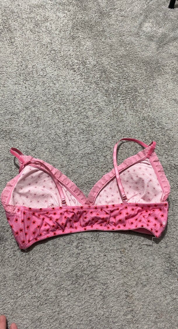 Pembe Tie-Dye Desenli Rahat Sütyen - Görsel 4