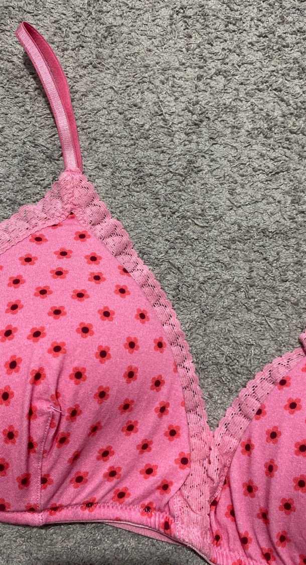 Pembe Tie-Dye Desenli Rahat Sütyen - Görsel 2