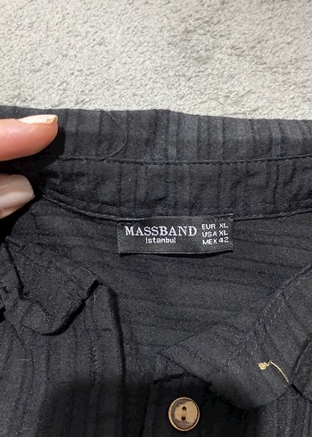 Siyah Düğmeli Erkek Pijama Takımı - Görsel 2