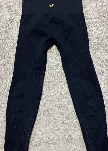 Siyah Spor Kadın Tayt - Görsel 2