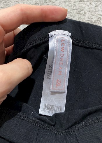 Kadın Siyah Mini Pamuklu Şort - Görsel 2