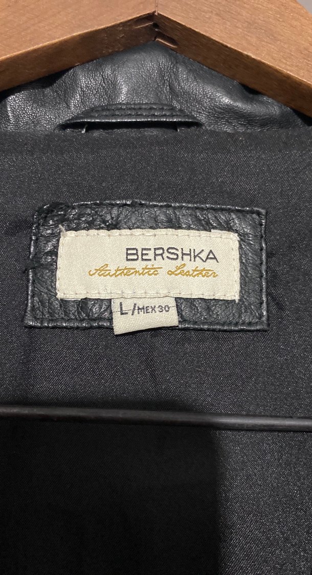 Siyah Deri Biker Ceket Kadın - Görsel 2