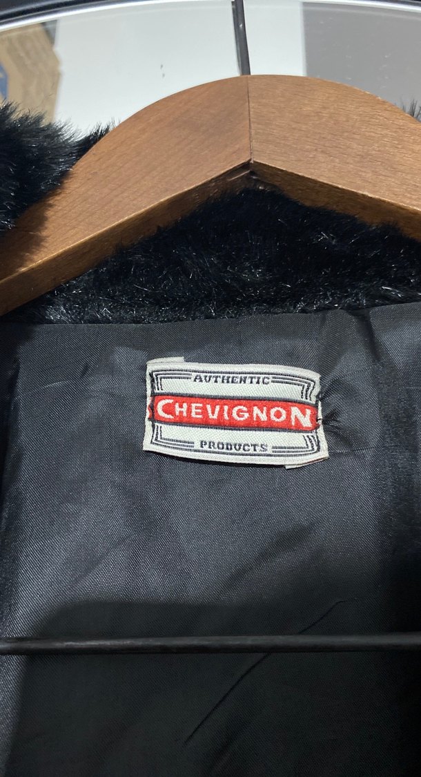 Siyah Kadın Midi Boy Kürk Ceket - Görsel 4