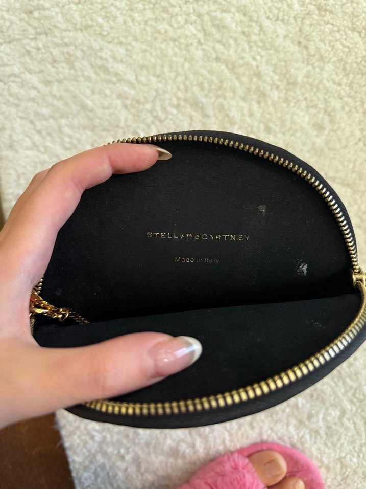 Stella Mc Renkli Yılan Desenli Avant-Garde Deri Çanta - Görsel 3