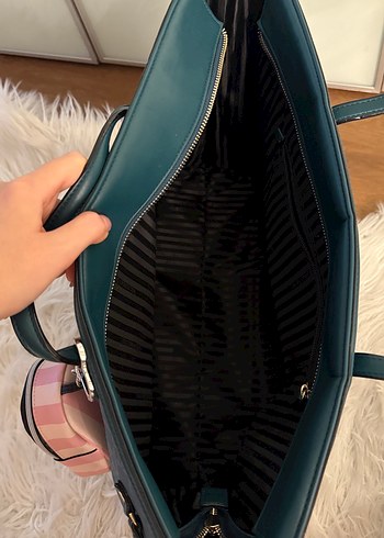 Victorias secret tote bag charm ile birlikte - Görsel 5