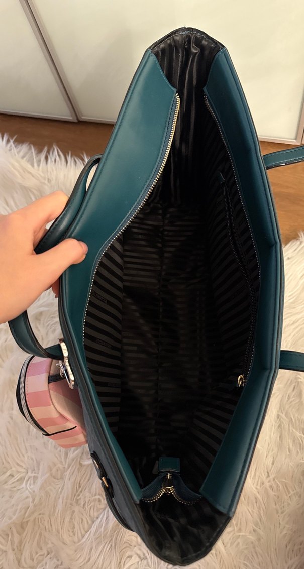 Victorias secret tote bag charm ile birlikte - Görsel 5