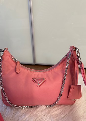 Prada pembe çanta - Görsel 3