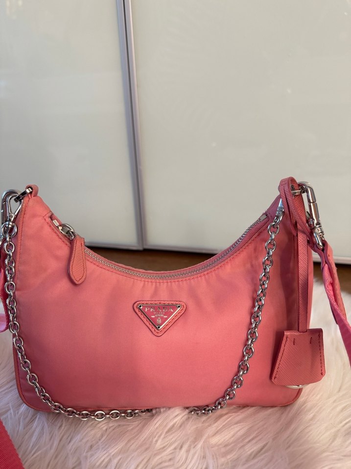 Prada pembe çanta - Görsel 3