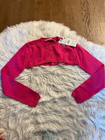 Zara Zara crop hırka / S