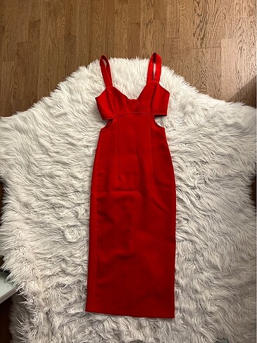Zara Zara Kırmızı elbise /XS