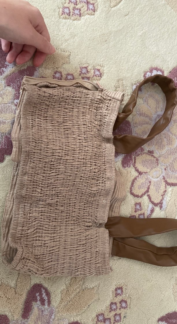 Bej Bohem Kadın Omuz Çantası - Görsel 4