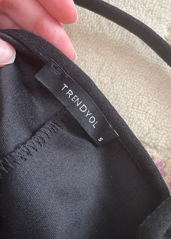 Siyah Straplez Uzun Kadın Elbise - Görsel 2