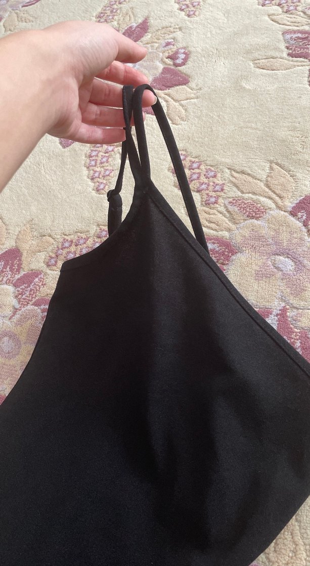 Siyah Straplez Uzun Kadın Elbise - Görsel 3