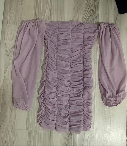 s Beden Lila Trendyolmilla elbise