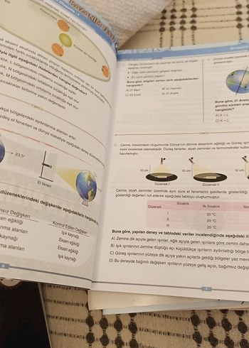 8. Sınıf Fen Bilimleri ve Hız yayınları matematik soru bankası