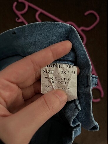 9 Yaş Beden mavi Renk Kot pantolon