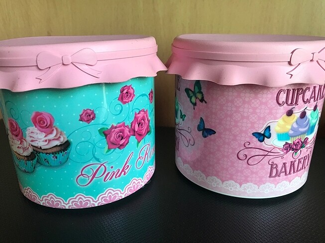 Cupcake Temalı Saklama Kabı