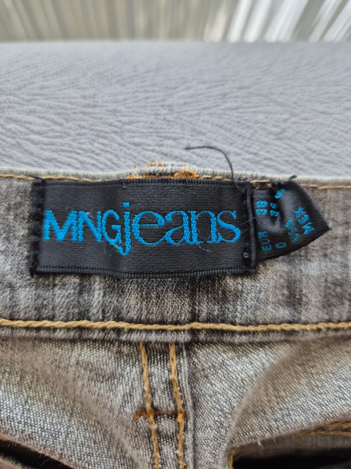 Gri Kadın Denim Kot Pantolon — görsel 4/5