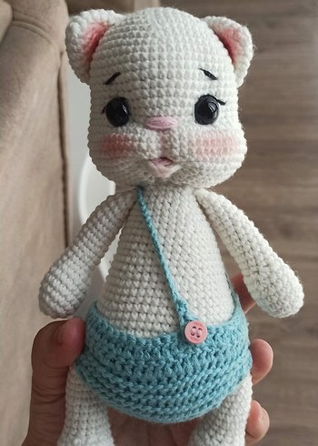 Beden Renk amigurumi kedi