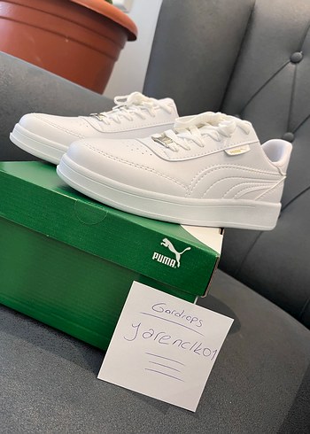 Puma Beyaz Kadın Sneaker Spor Ayakkabı 36