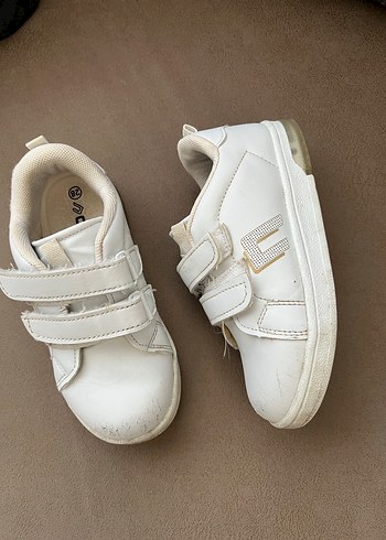 Beyaz Çocuk Spor Ayakkabı icool marka - Görsel 2