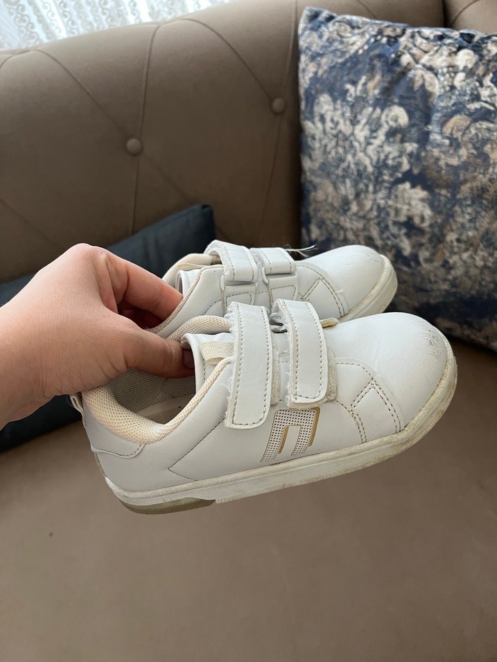 Beyaz Çocuk Spor Ayakkabı icool marka - Görsel 4