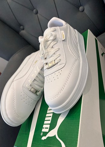 Puma Beyaz Kadın Spor Ayakkabı 36 - Görsel 3