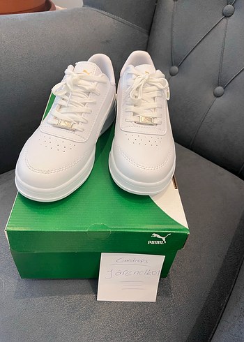 Puma Beyaz Kadın Spor Ayakkabı 36 - Görsel 2