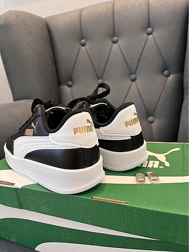 39 Beden siyah Renk Puma siyah spor ayakkabı 39