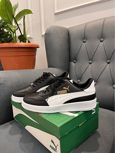 Puma Puma siyah spor ayakkabı 39