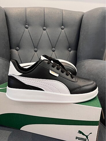 Puma Puma siyah spor ayakkabı 38