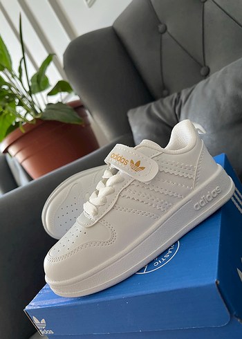 Adidas çocuk beyaz neo Spor Ayakkabı 28 - Görsel 4