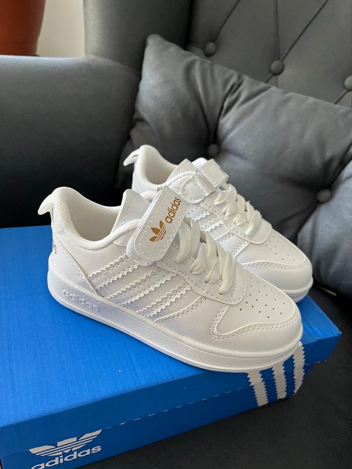 Adidas çocuk beyaz neo Spor Ayakkabı 28 - Görsel 2