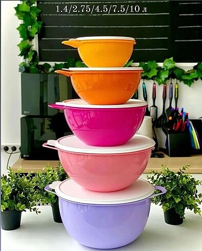 Tupperware miksim set 5 patça