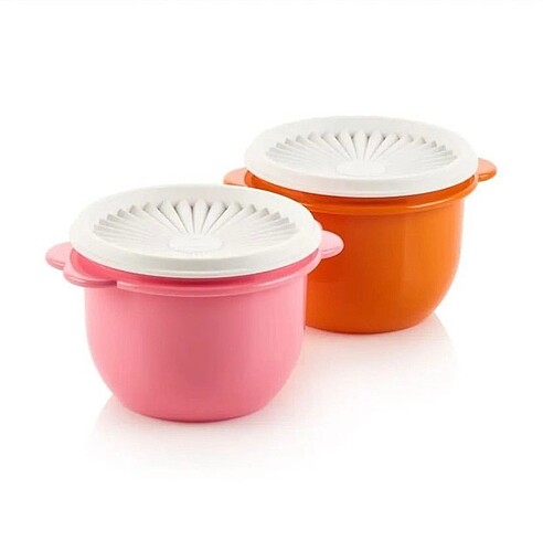 Tupperware yıldız kaplar 2li