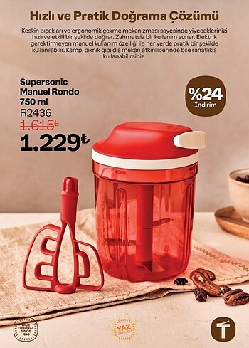Tupperware süpersonic Manuel rondo şef 2