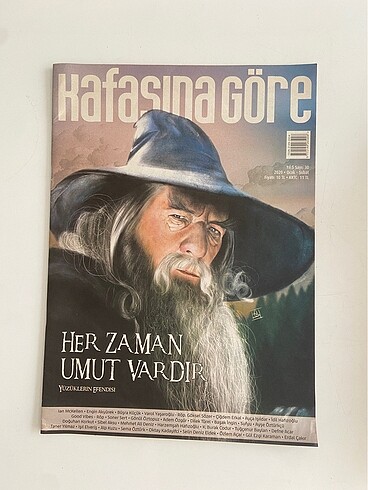 Kafasına göre dergi yüzüklerin efendisi