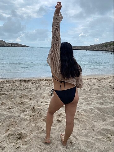 Siyah İpli Bikini