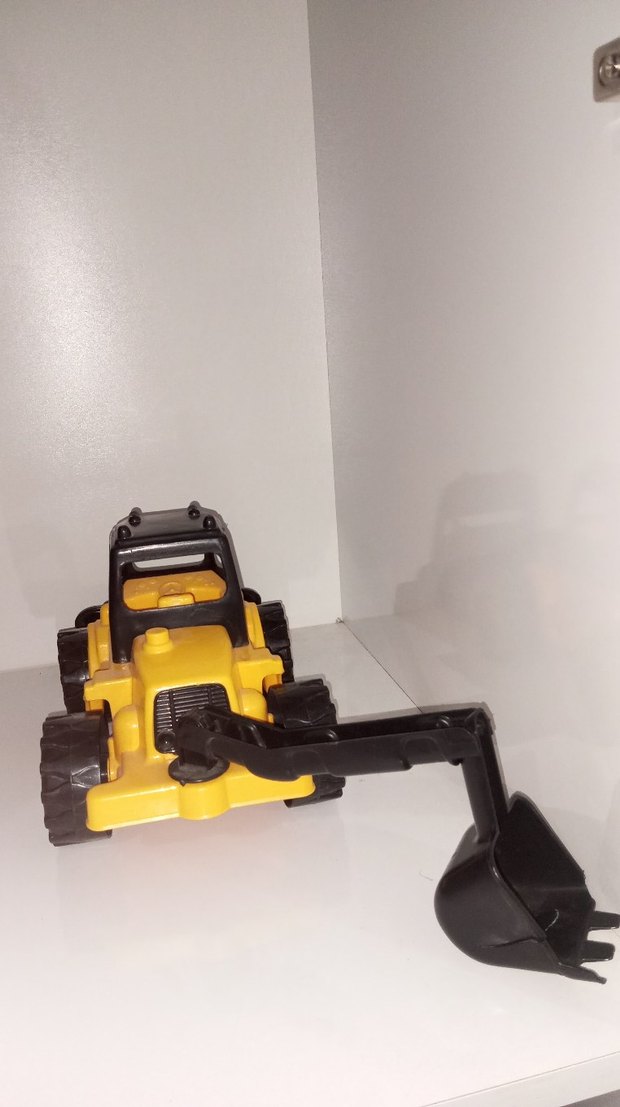 Sarı Siyah Renkli Oyuncak Kepçe - Görsel 2