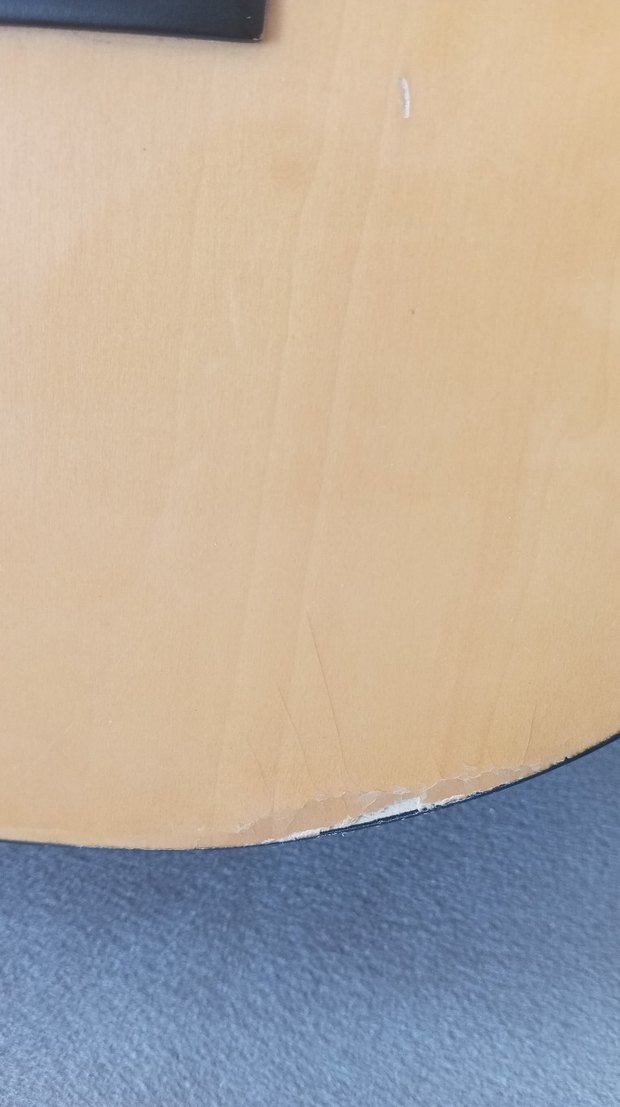 Parlak Kahverengi Klasik Gitar - Görsel 3