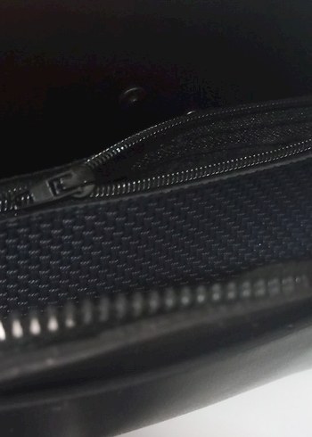 Siyah Deri Kadın omuz Çantası - Görsel 5